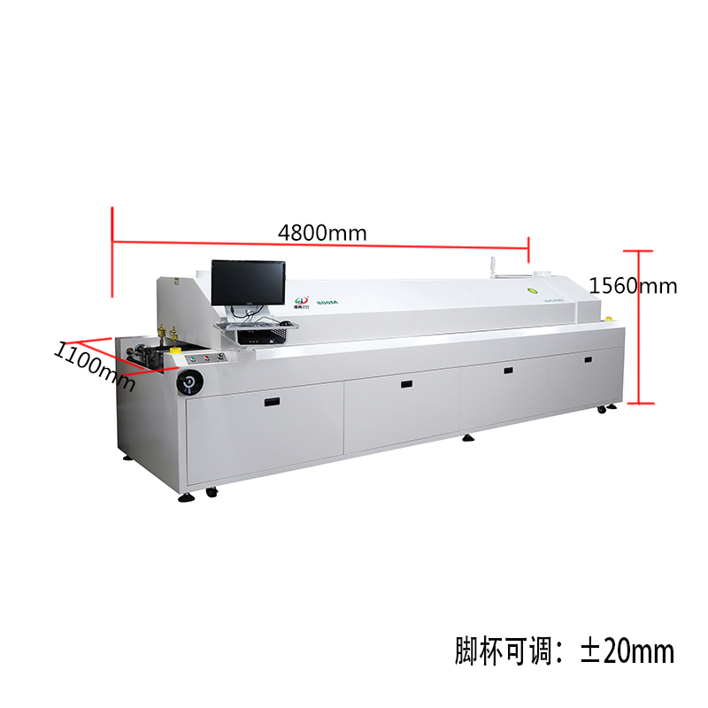 smt设备okpay钱包八温区回流焊